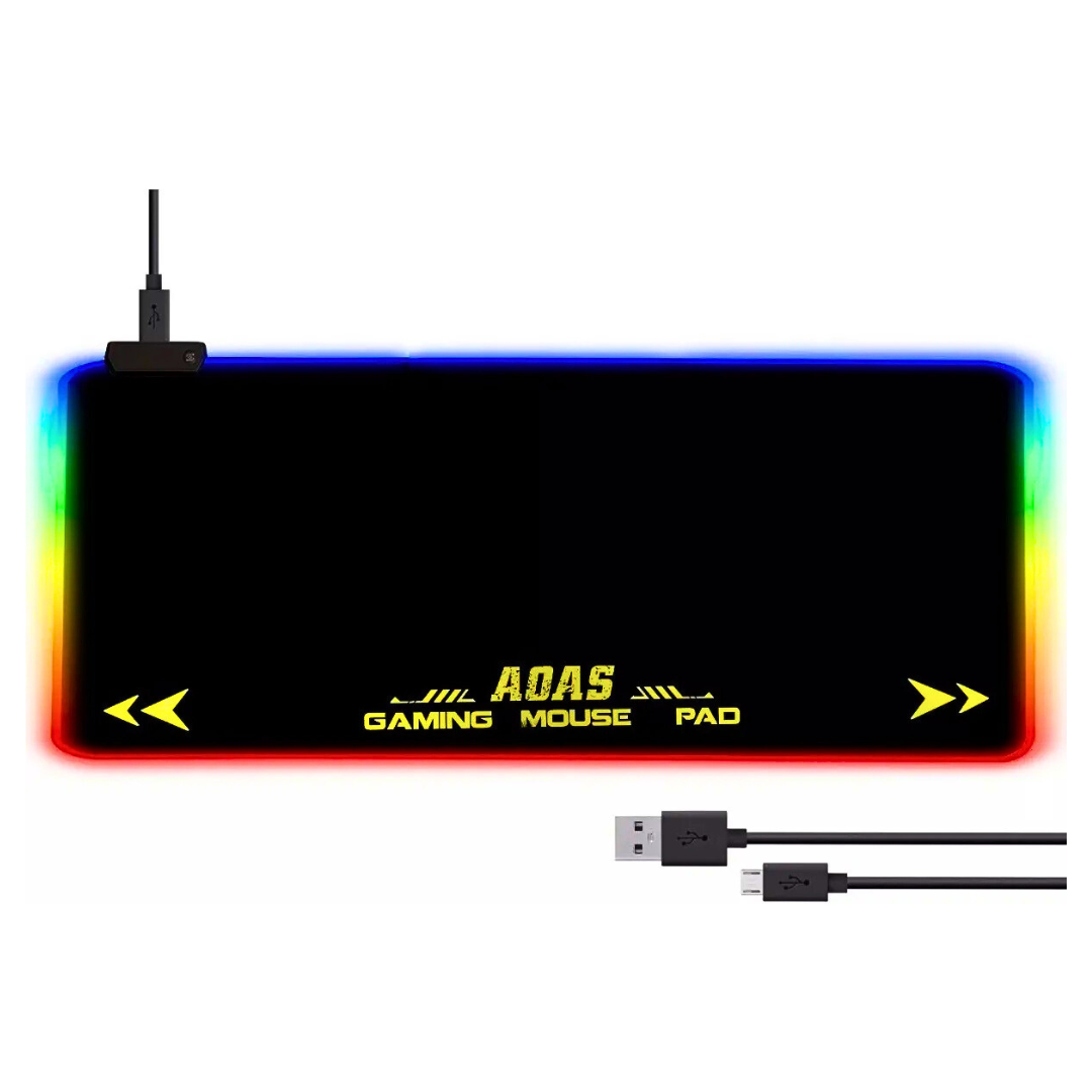 AOAS Gaming Mouse Pad RGB – 🎮 Preciznost & Stil ✨