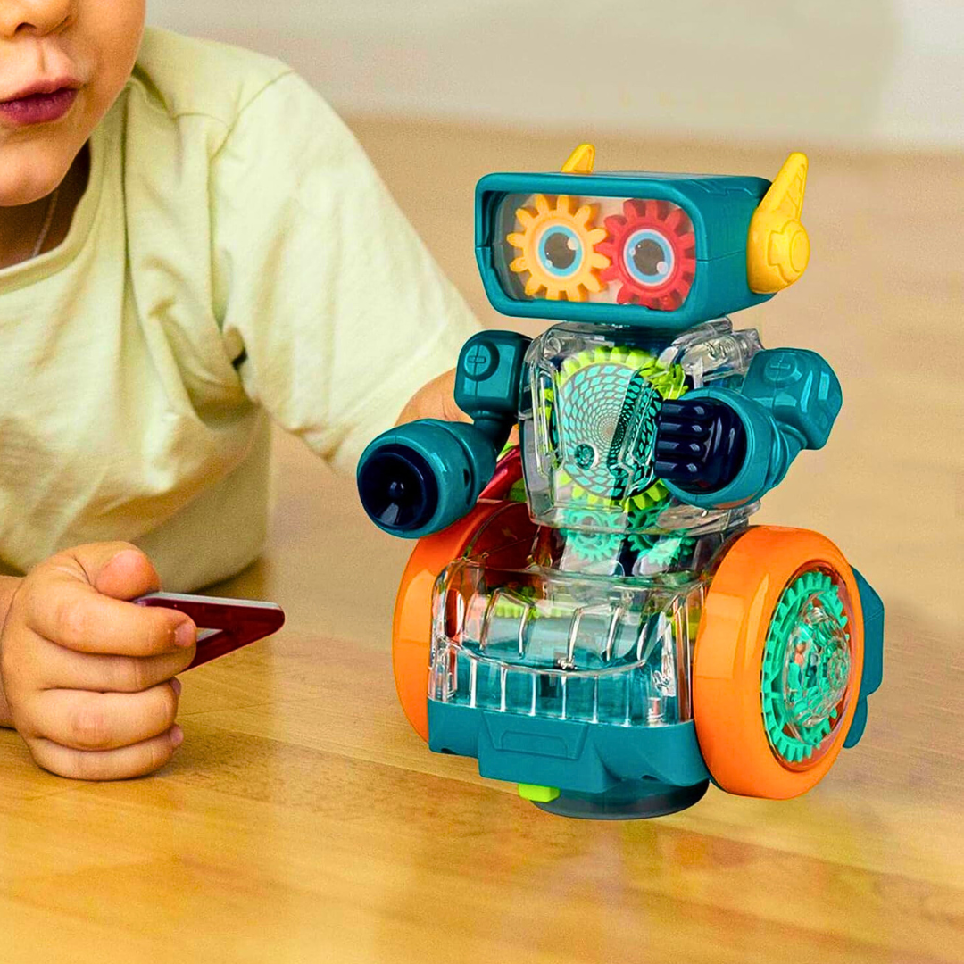 Svetleći muzički ROBOT - sija, svira i kreće se!