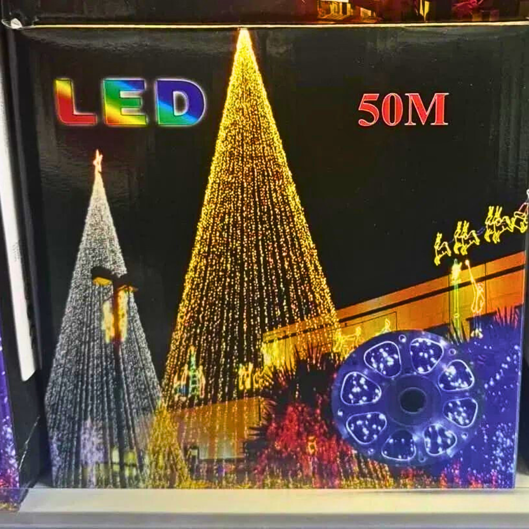 LED Svetleće Sijalice 50M / 100M – Fleksibilna Praznična Dekoracija ✨