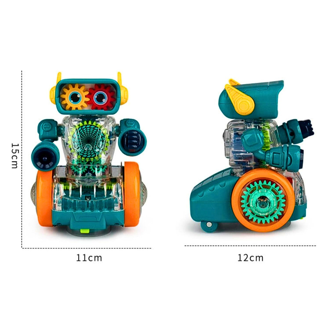Svetleći muzički ROBOT - sija, svira i kreće se!