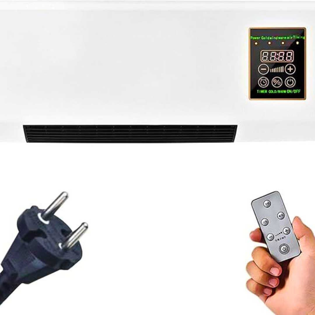 Zidni Grejač I Klima Sa Daljinskim – Mali Potrošač, Velika Ušteda