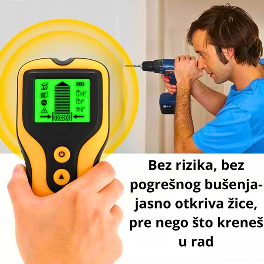 Uređaj Za Skeniranje -Detektor Kablova U Zidu