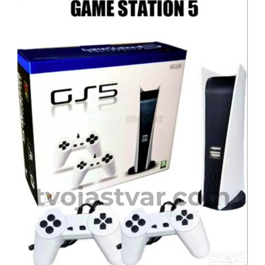 Game Station 5 Retro Konzola – 200+ Klasik Igrica