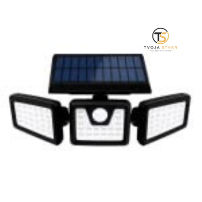 Solarna zidna lampa sa senzorom pokreta