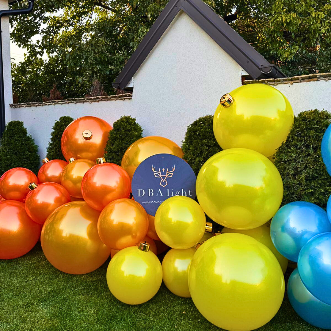 DBA PARTY Ball – Gigantske Novogodišnje Kugle u 20 Boja