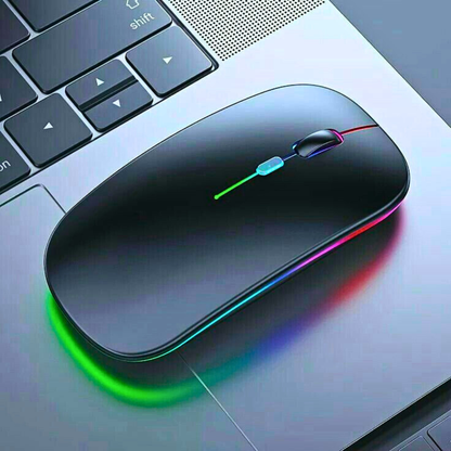 Bežični RGB Miš Za Laptop I Telefon