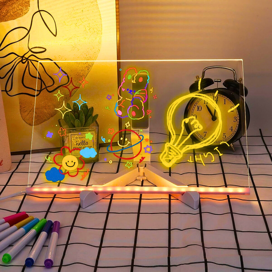 LED Svetleća Tabla za Pisanje i Crtanje