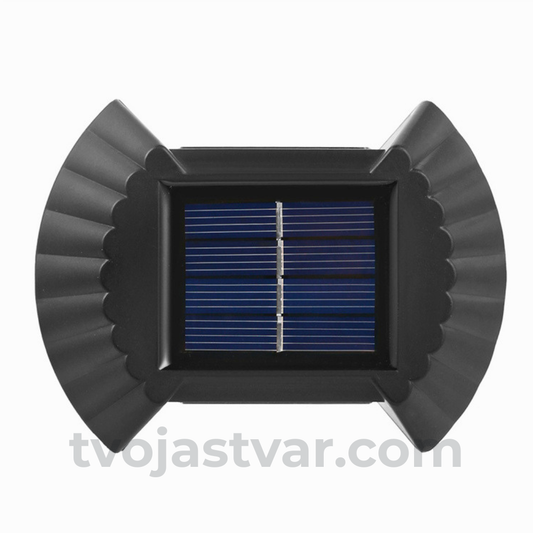 Solarne LED Zidne Lampe za Dvorište i Fasadu– Vodootporne Spoljašnje Svetiljke 4 kom
