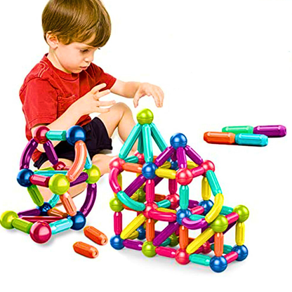 STEM Magnetni Kreativni Set – 64 Delova