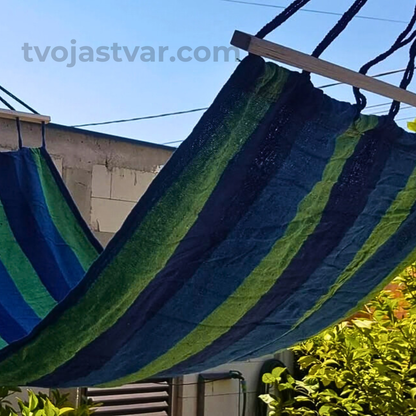 Udobna Baštenska Ležaljka sa Užadima