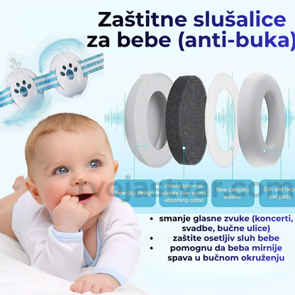 Dečije zaštitne slušalice protiv buke – Baby Earmuffs za bebe