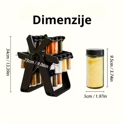 18u1 ROTIRAJUĆI STALAK ZA ZAČINE