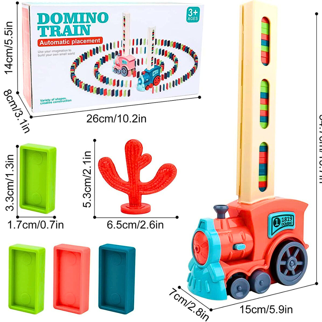 Domino Voz – Automatsko Slaganje Domina za Decu 🚂✨