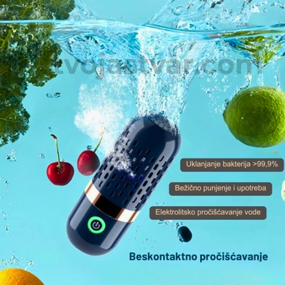 Prenosivi Uređaj za Dubinsko Čišćenje Hrane – Uklanja Pesticide, Bakterije i Nečistoće (99% Čistoća)