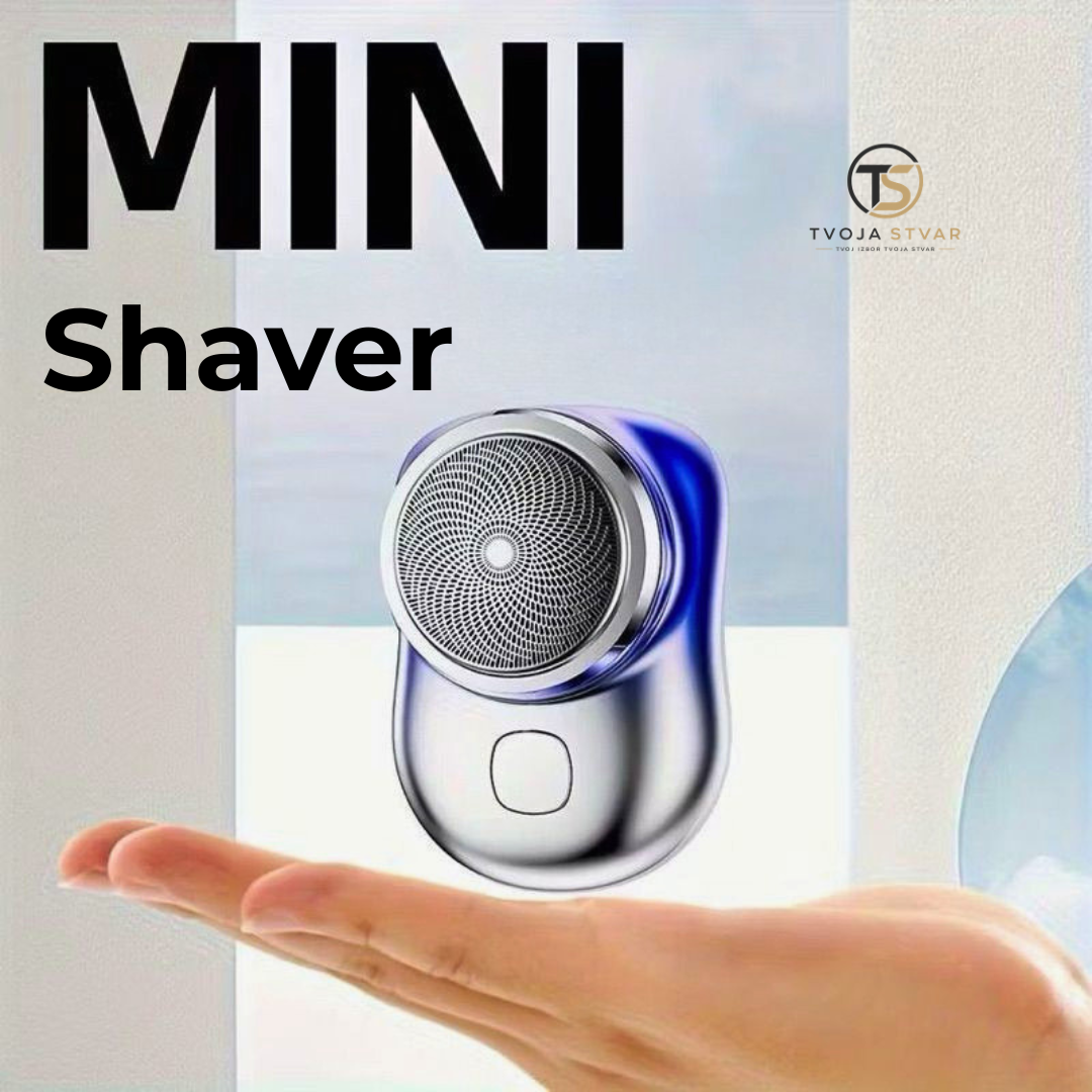 Mini Shaver – Prenosivi električni brijač za lice i telo | USB punjenje