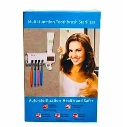 UV Sterilizator za Četkice za Zube + Automatski Dispanzer Paste | Higijena bez Bakterija