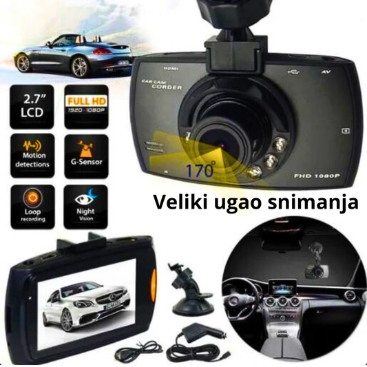HD Auto Kamera 170° – Tvoja Potpuna Zaštita Na Putu