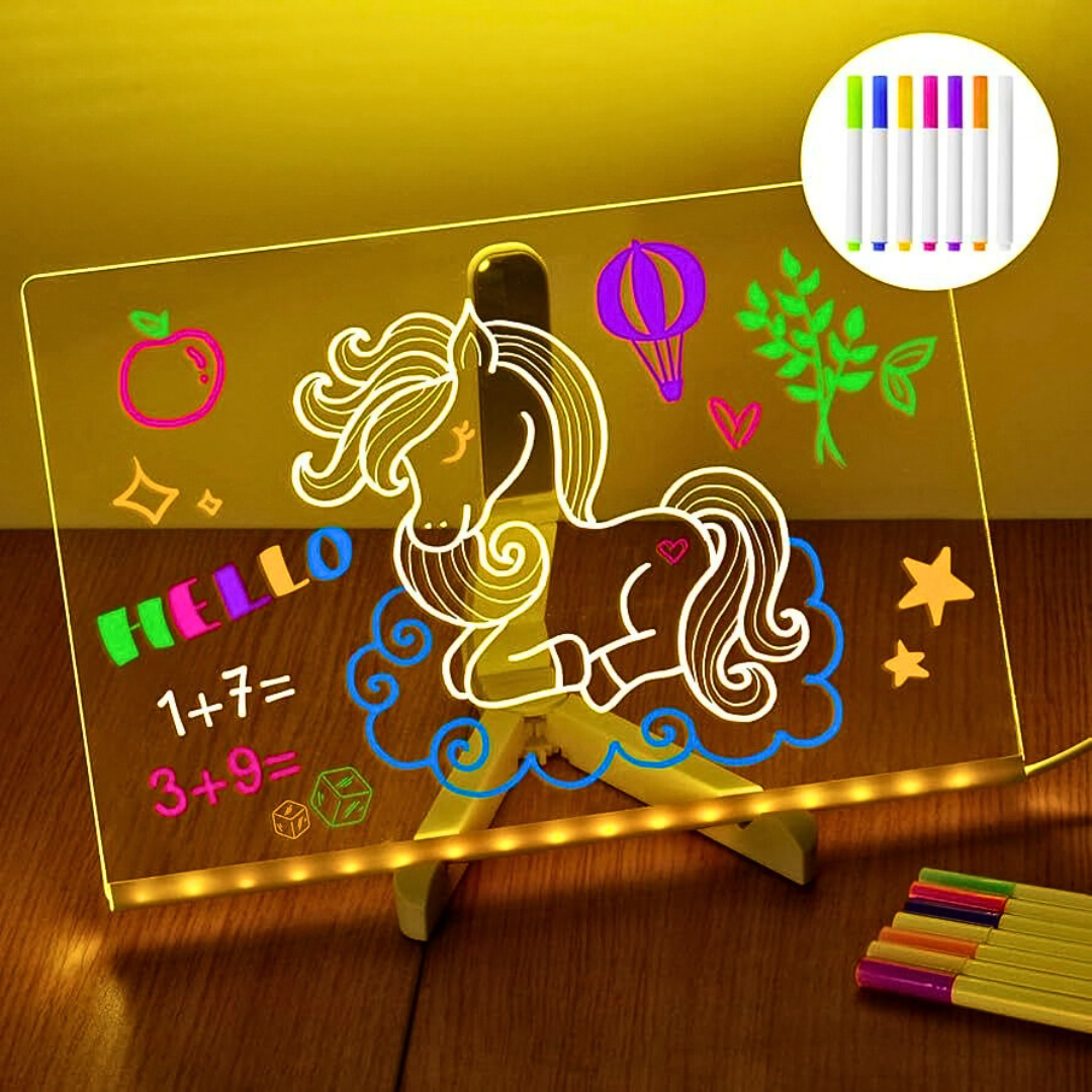 LED Svetleća Tabla za Pisanje i Crtanje