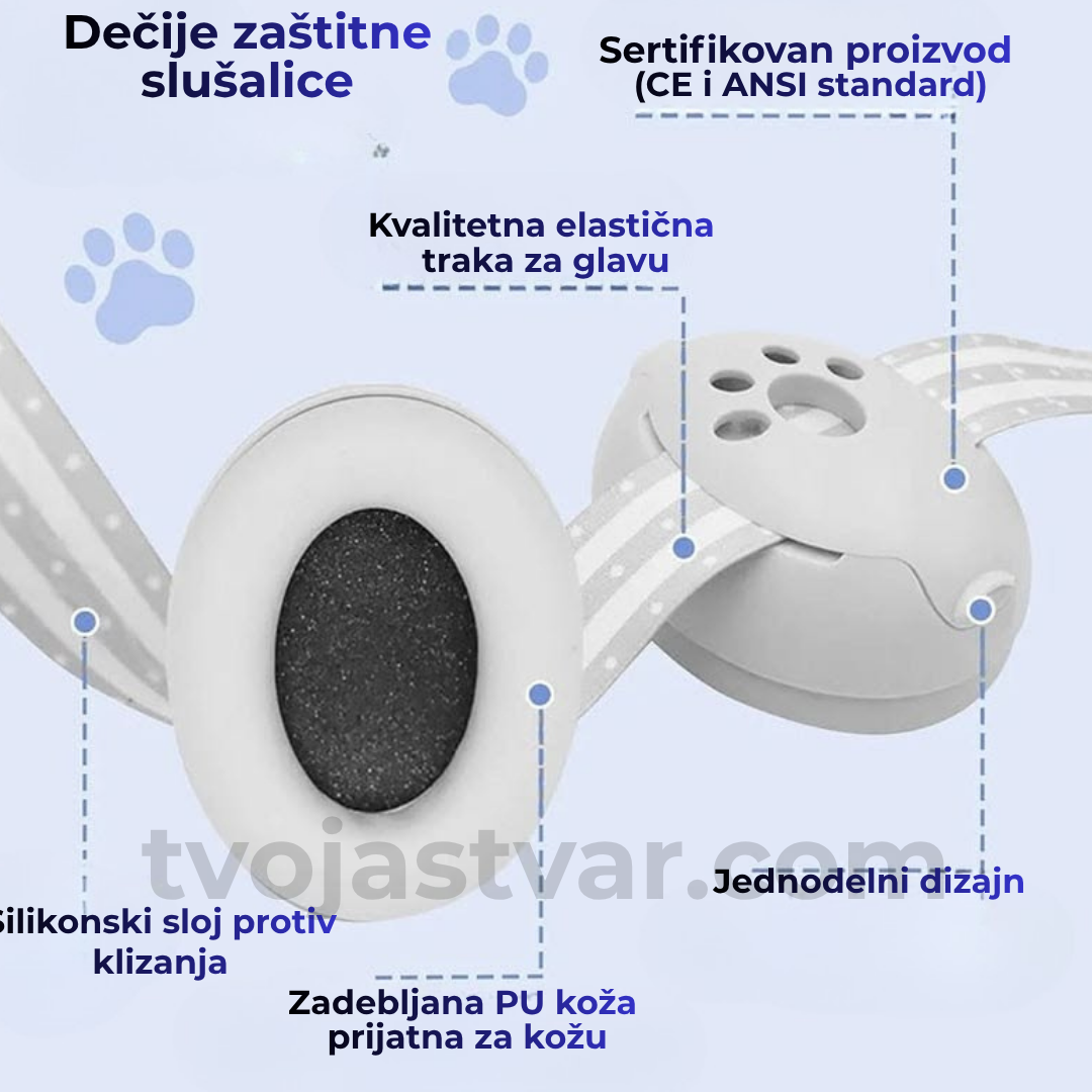 Dečije zaštitne slušalice protiv buke – Baby Earmuffs za bebe