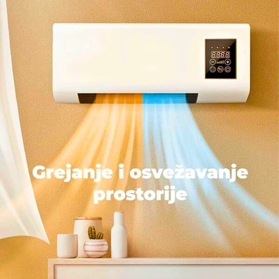Zidni Grejač I Klima Sa Daljinskim – Mali Potrošač, Velika Ušteda