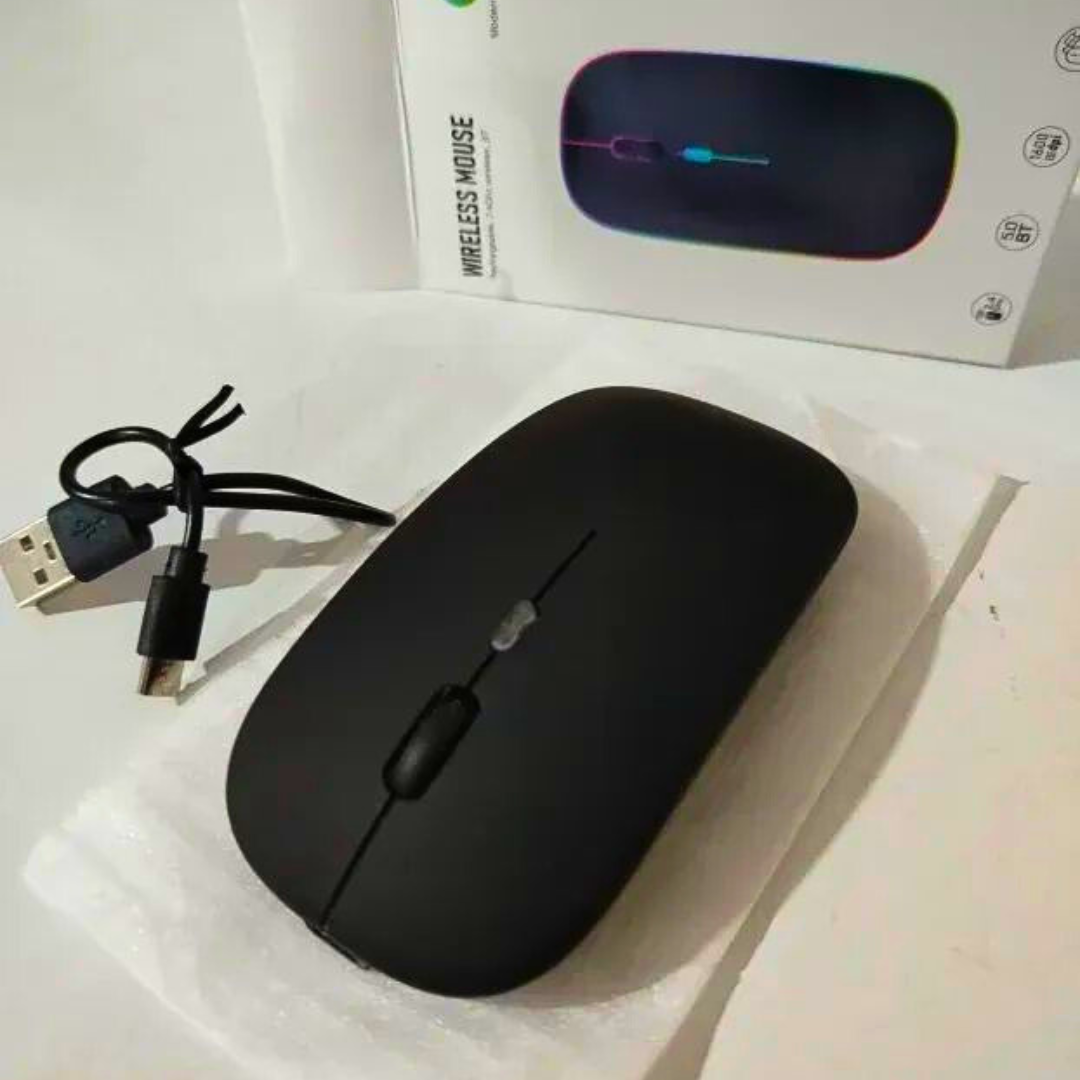 Bežični RGB Miš Za Laptop I Telefon