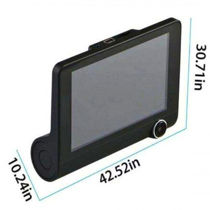 Auto Kamera 3U1 FULL HD 1080p – Prednja i Zadnja Kamera | Noćni Vid & Parking Mod